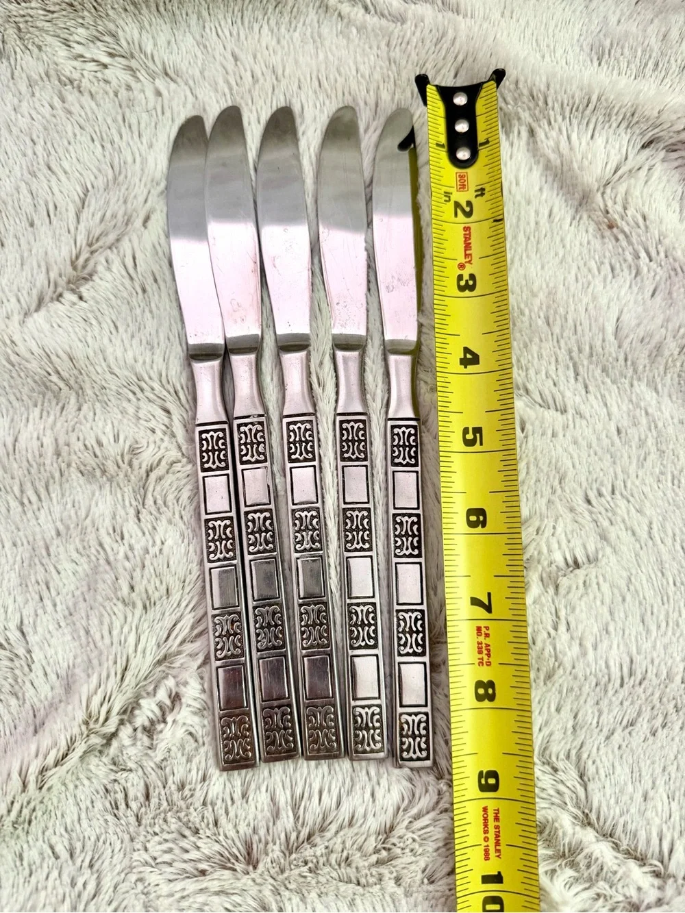 Vintage 1970’s Rebacraft Set of 5 stainless steel knives